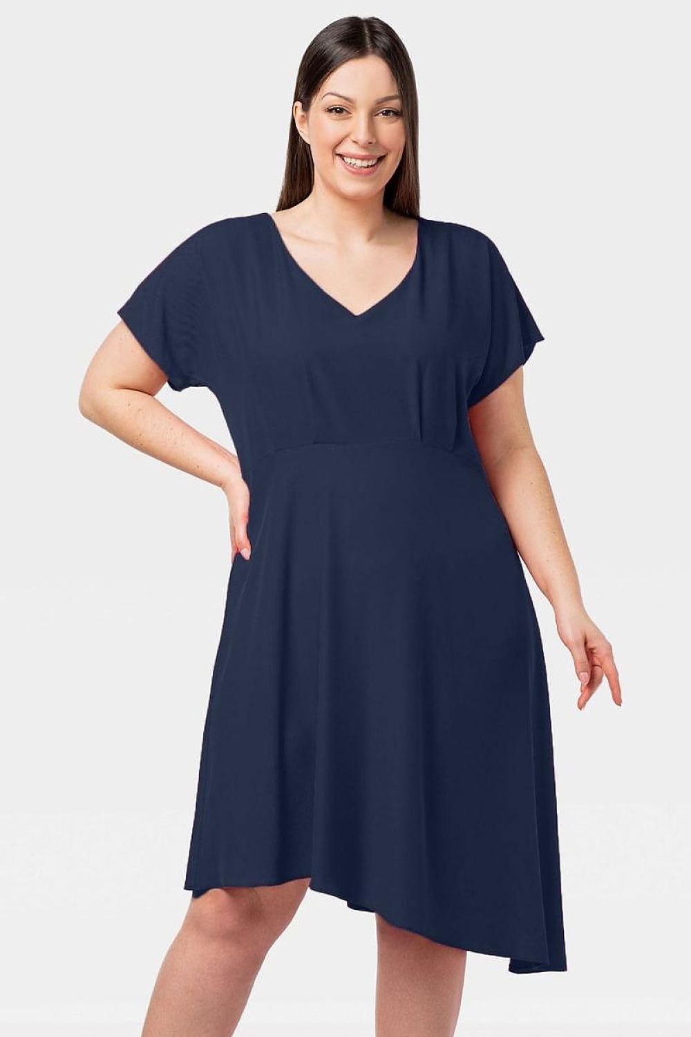 Plus size dress model 198151